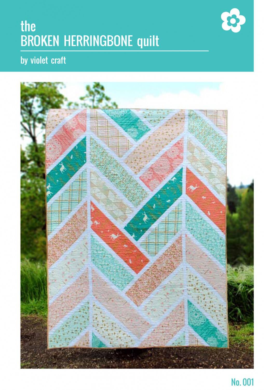 The Broken Herringbone Quilt Pattern