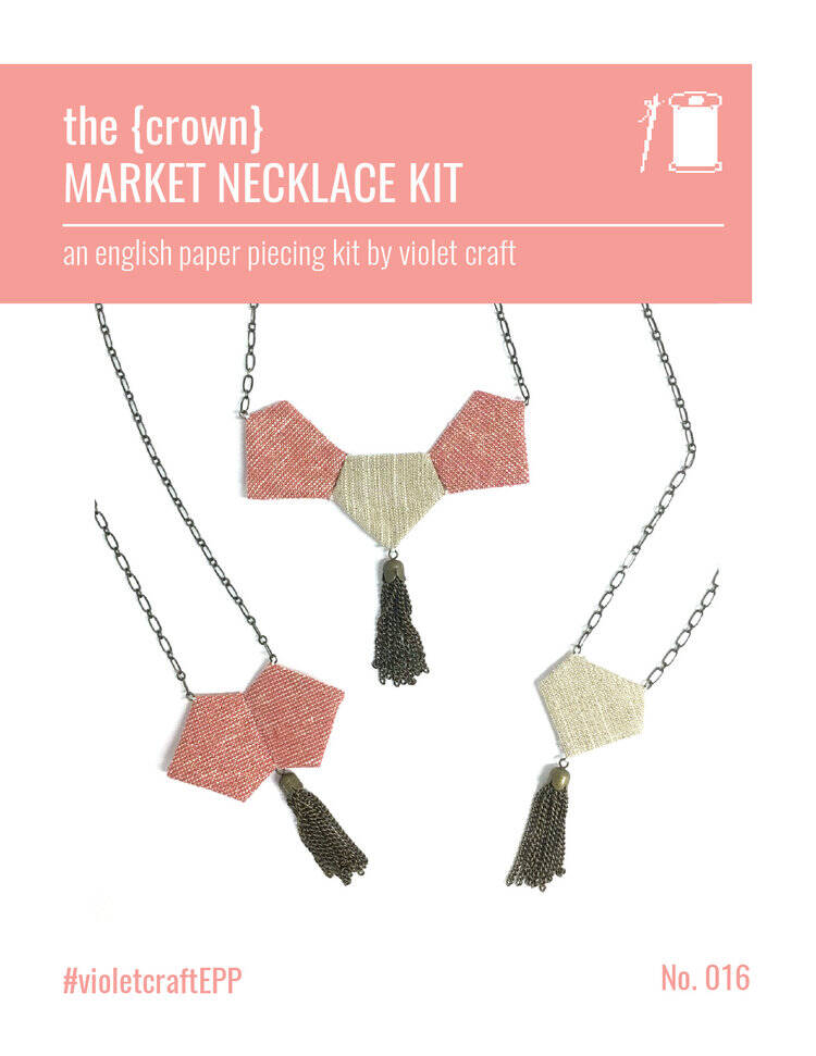 The Market Neckalce Kit (Crowns) Pattern*