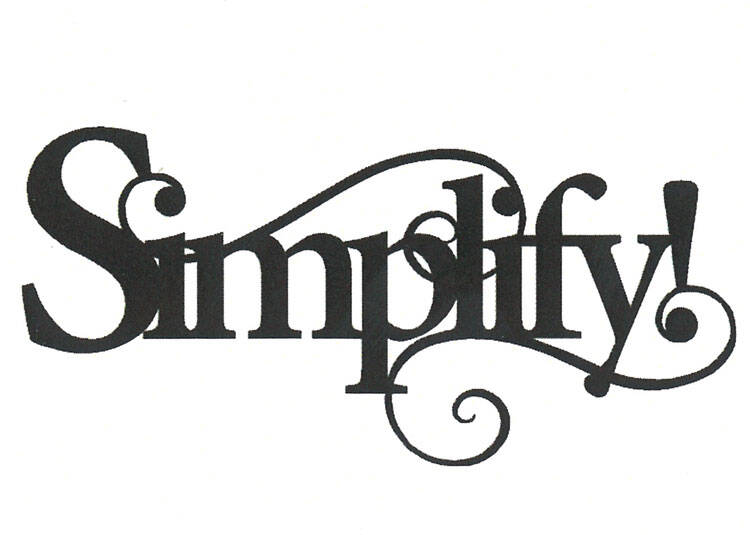Simplify! - Laser Cut Fusible Applique*