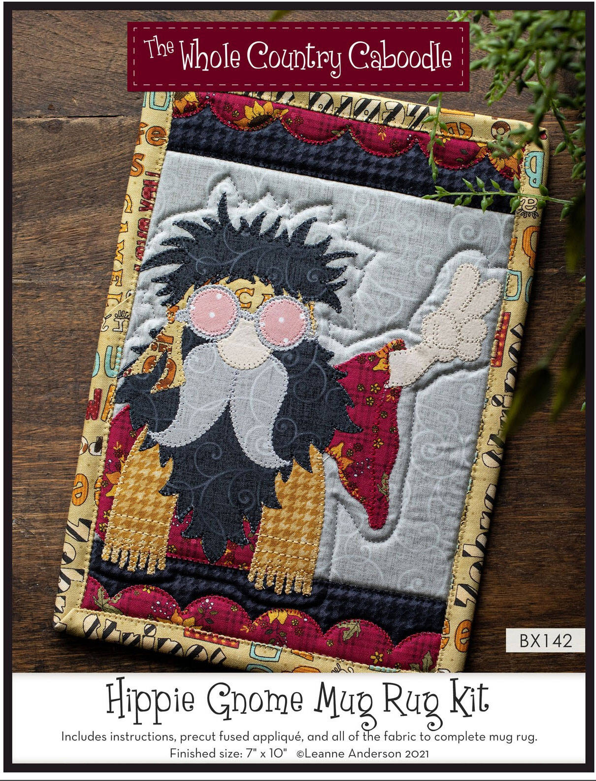 Hippie Gnome Mug Rug Kit*