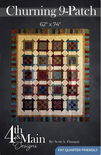 Churning Nine Patch Pattern