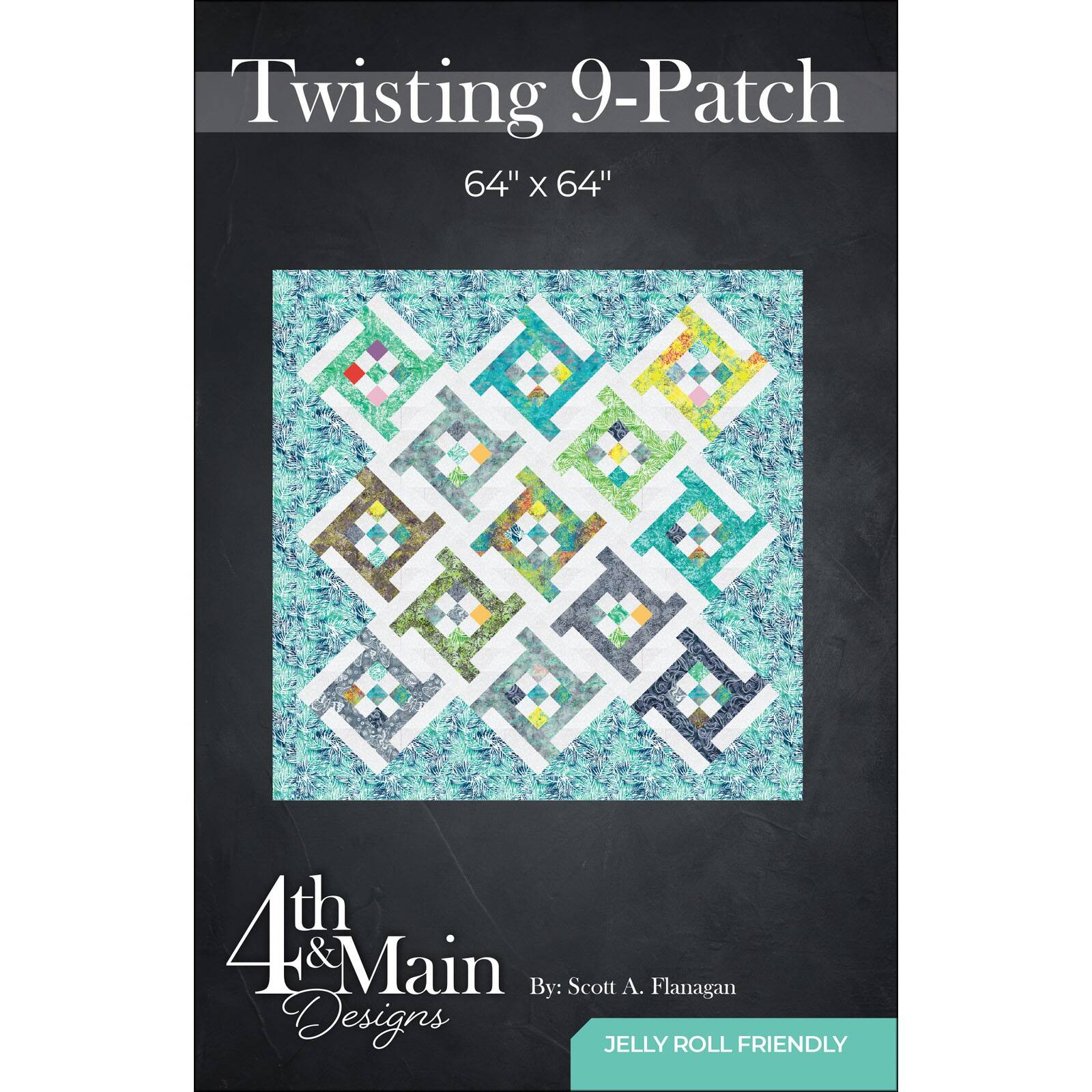Twisting 9-patch Pattern