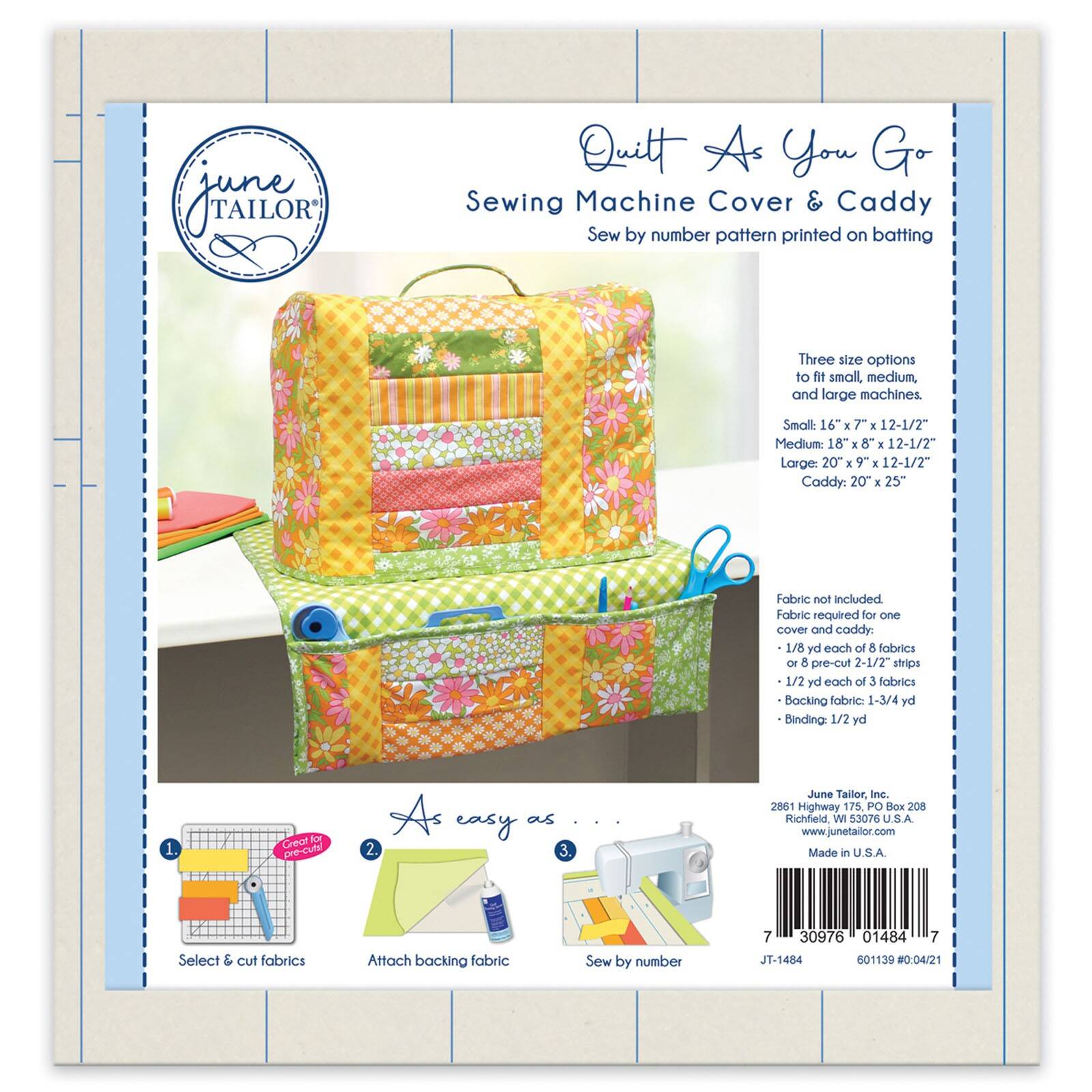 Sewing Machine Cover &amp; Caddy
