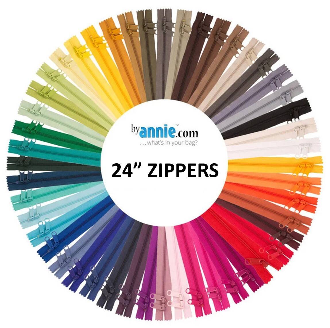 24" ZIPPERS