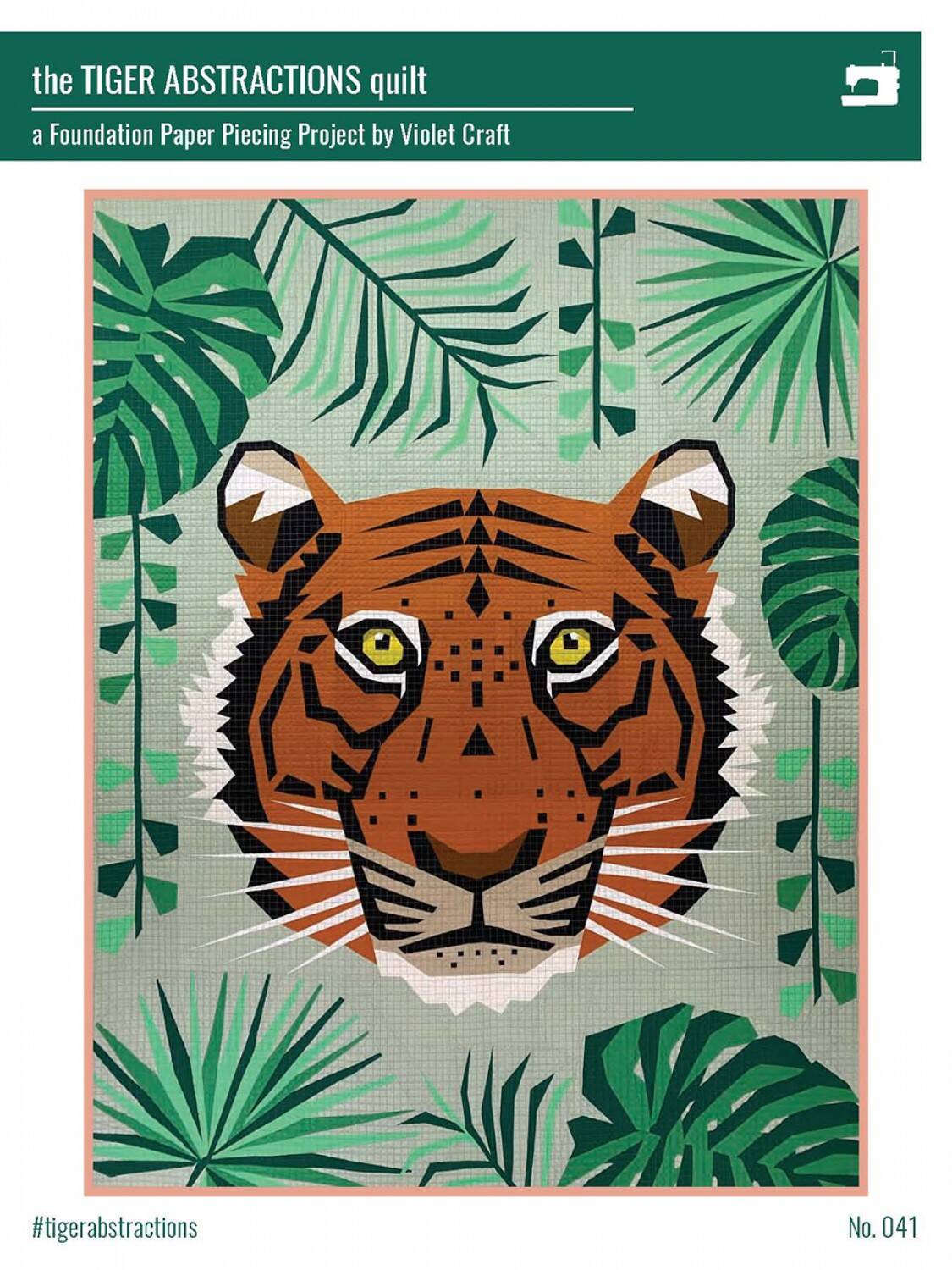The Tiger  Abstractions Quilt