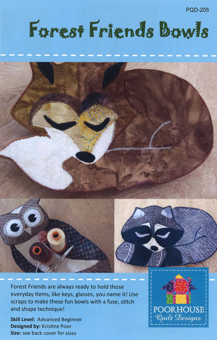 Forest Friends Bowls Pattern
