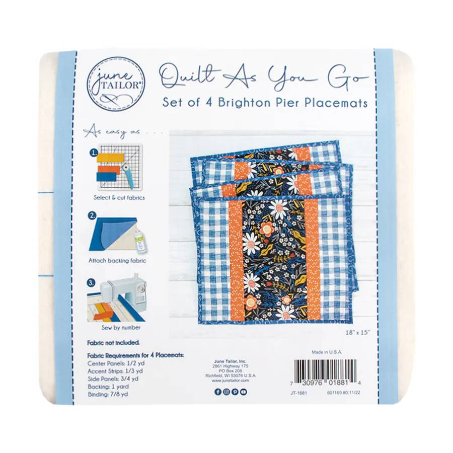 Brighton Pier QAYG Placemats*