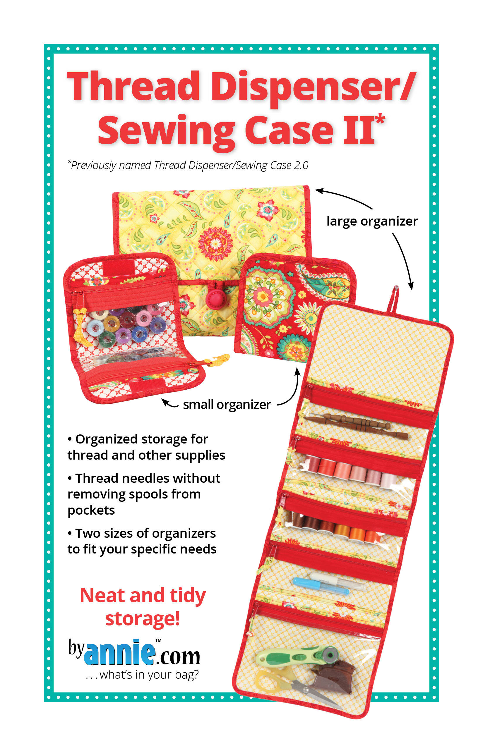 Thread Dispenser/Sewing Case II Pattern