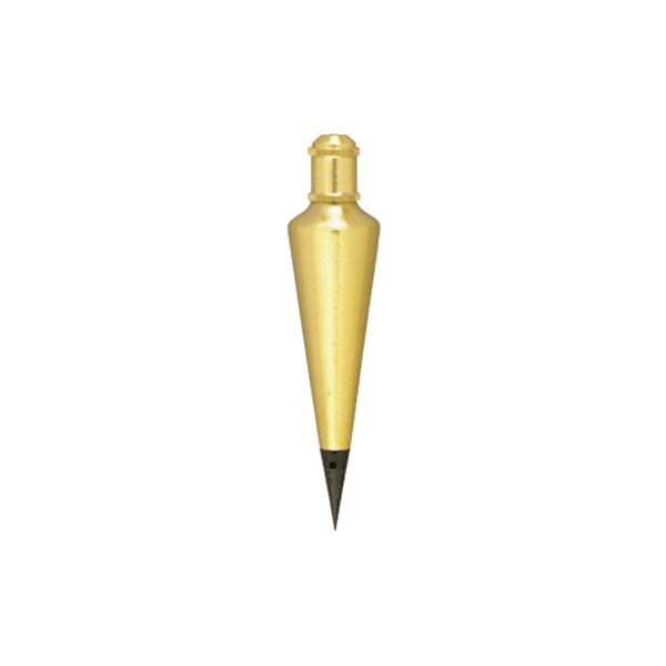 16 oz. Brass Plated Plumb Bob 116 Square Deal