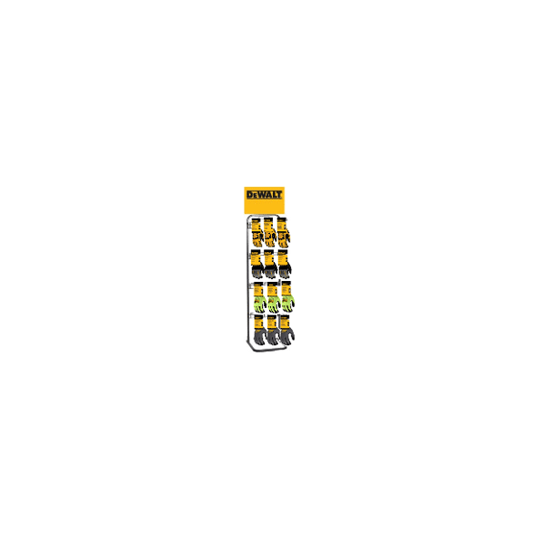 DEWALT Combo Work Glove Display 108 Pairs Square Deal