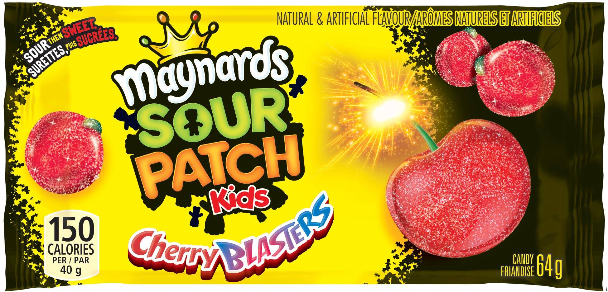 maynards 18x64g SPK cherry blaster 122036 - JN Webb Wholesale