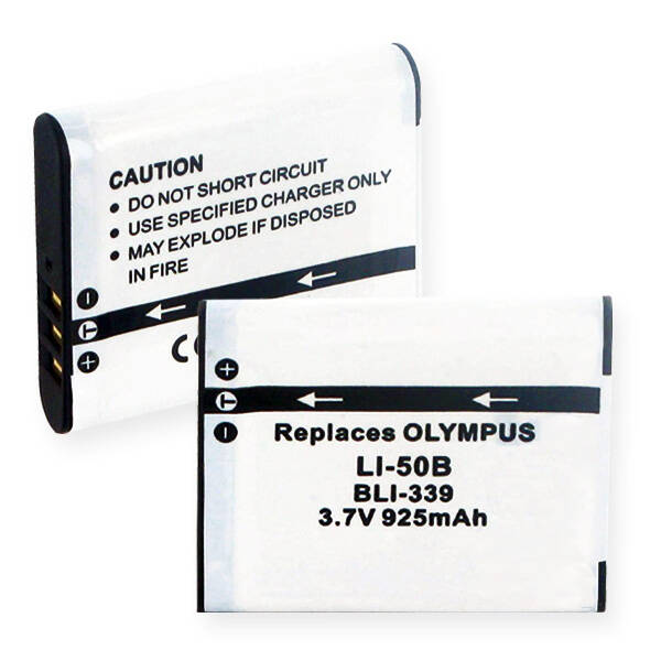 3.7V 925mAh Li-Ion Video-Digital Camera Battery Olympus