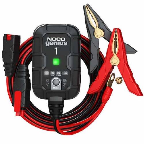 NOCO GENIUS5 Battery Charger Maintainer Desulfator w/ Interchangeable  Connector