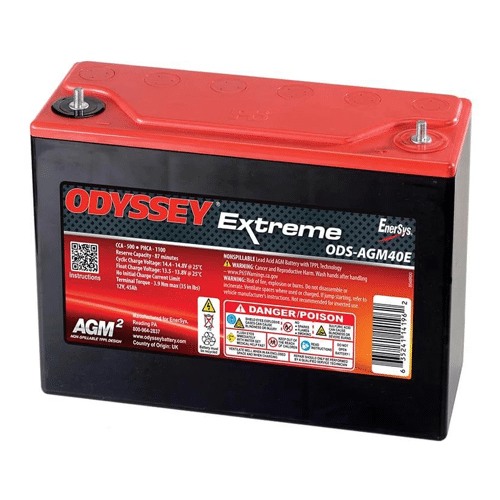 Odyssey Extreme Series Battery 500CA ODS-AGM40E Odyssey Extreme Series Battery 500CA ODS-AGM40E