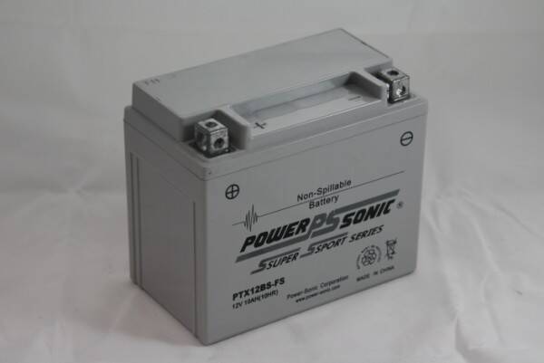 12V 10Ah @ 10Hr Rate 120CCA VRLA FS PowerSport Battery - 6