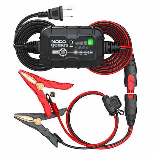 NOCO GENIUS2D 12V 2A Direct-Mount Battery Charger and Maintainer