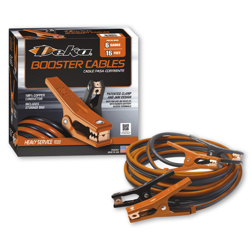 booster cable box Amazon.com: 4000A Portable Car Jump Starter, Battery Jump Starter for 8L  Gas & 6L Diesel Engines, 10 Safety Protections, 12V Jump Box with Jumper  Cable, LED Light, 2.0