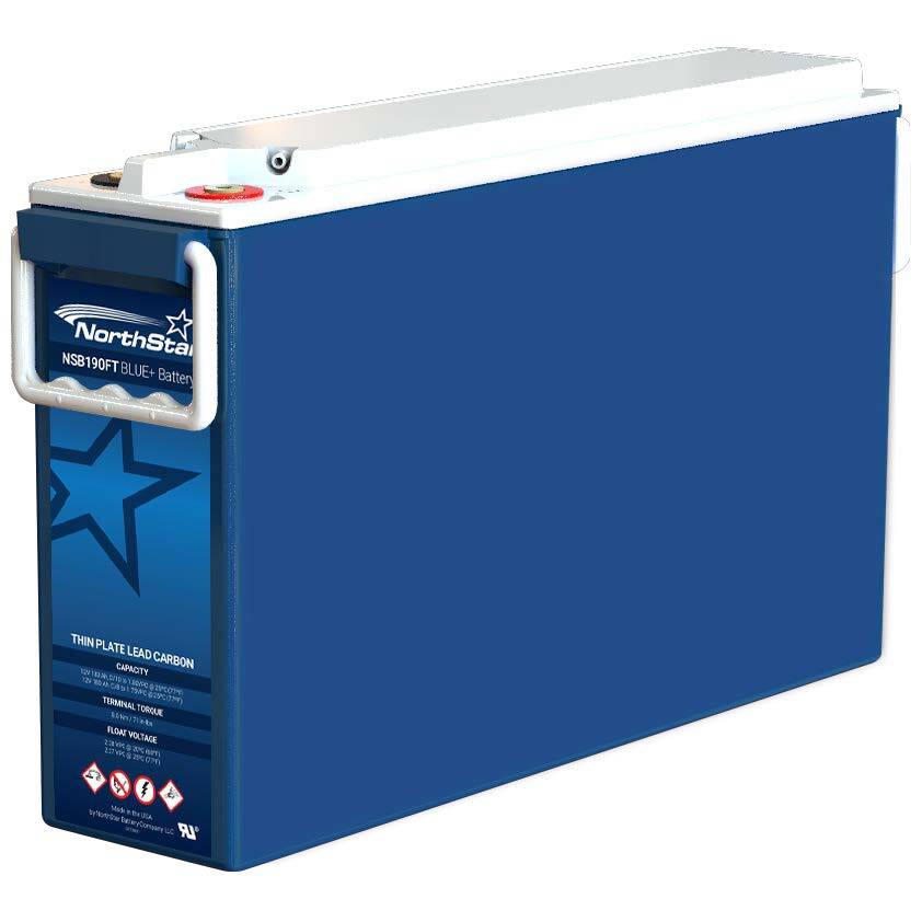 12V 180Ah @ 8Hr Rate Front-Access Terminals NorthStar Blue+