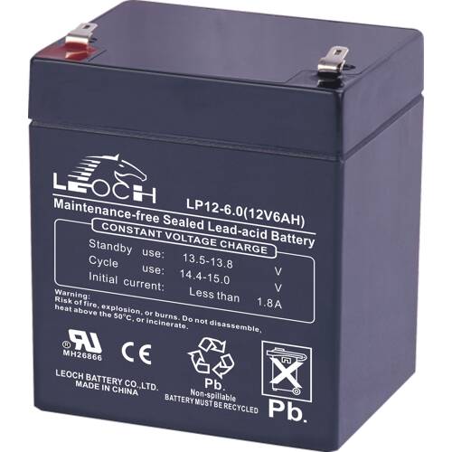 LP Series General Purpose 12V 5Ah Maintenance-Free SLA Battery - Leoch