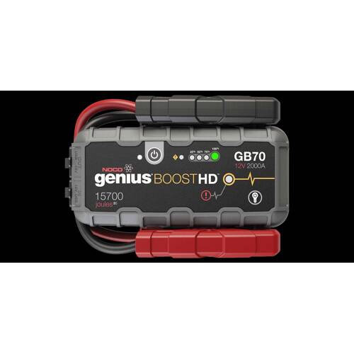 NOCO GB70 Genius Boost HD 2000 Amp 12V UltraSafe Lithium Jump Starter