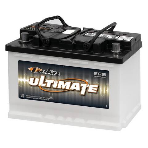 12V 700CCA 860CA 70Ah Deka - Enhanced Flooded Battery - 24/60