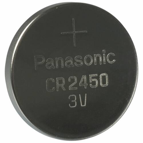 Panasonic Cr2450 Lithium 3v Battery (Pack of 4) 
