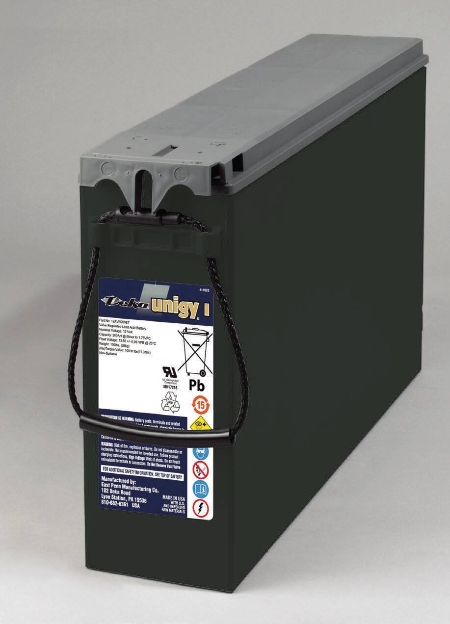 12V 191Ah Pure Lead M8 Front Insert Terminals FR Narada Telecom